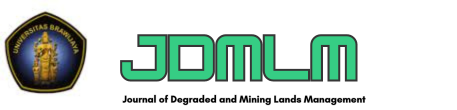 JDMLM : Journal of Degraded and Mining Lands Management